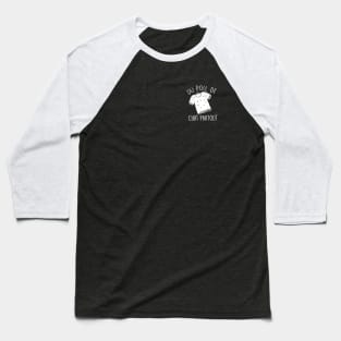 Du poil de chat partout Baseball T-Shirt